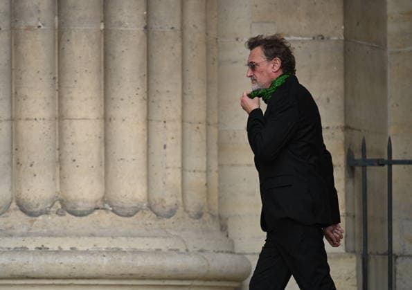 Jean-Paul Rappeneau Funeral - Paris Jean-Paul Rouve during the funeral of Jean-Paul Rappeneau, French director and screenwriter, at the Saint-Sulpice church in Paris, France, on September 10, 2026. The director of Cyrano de Bergerac, Jean-Paul Rappeneau, has died at the age of 94. Photo by Eliot Blondet ABACAPRESS.COM Paris France  Copyright: xBlondetxEliot ABACAx