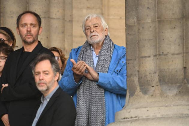 Jean-Paul Rappeneau Funeral - Paris Jacques Weber during the funeral of Jean-Paul Rappeneau, French director and screenwriter, at the Saint-Sulpice church in Paris, France, on September 10, 2026. The director of Cyrano de Bergerac, Jean-Paul Rappeneau, has died at the age of 94. Photo by Eliot Blondet ABACAPRESS.COM Paris France  Copyright: xBlondetxEliot ABACAx