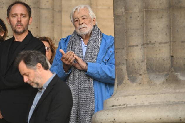 Jean-Paul Rappeneau Funeral - Paris Jacques Weber during the funeral of Jean-Paul Rappeneau, French director and screenwriter, at the Saint-Sulpice church in Paris, France, on September 10, 2026. The director of Cyrano de Bergerac, Jean-Paul Rappeneau, has died at the age of 94. Photo by Eliot Blondet ABACAPRESS.COM Paris France  Copyright: xBlondetxEliot ABACAx