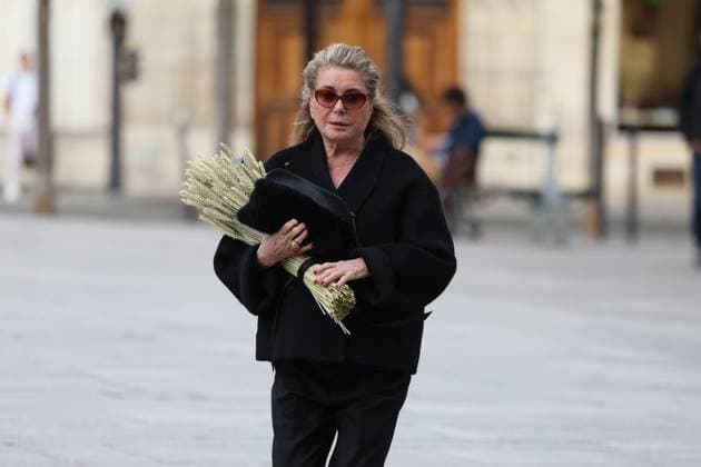 Funeral of Jean Paul Rappeneau PHOTOPQR LE PARISIEN Arnaud DUMONTIER Staff Paris September 10, 2026 Paris Thursday, September 10, 2026 Funeral of director Jean Paul Rappeneau at the Church of Saint Sulpice Catherine Deneuve Photo LP Arnaud Dumontier: Funeral ceremony for French film director and screenwriter Jean Paul Rappeneau at the Church of Saint Sulpice in Paris on September 10, 2026 Local Caption LP Arnaud DUMONTIER Paris 75 France  Copyright: xPHOTOPQR LExPARISIEN MAXPPPxLP ArnaudxDUMONTIERx(Staff)x 20260910LPA2259 20260910LPA2259