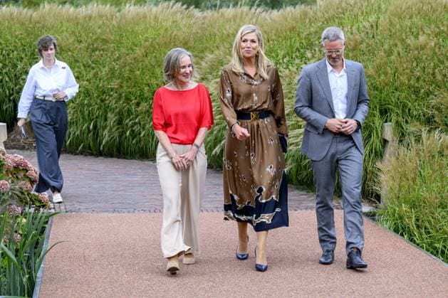 Queen Maxima Attends Less Is More Symposium - Netherlands Queen Maxima of the Netherlands attends the Less is More symposium during the national Care Evaluation and Appropriate Use (ZE&GG) program at Green Village in Nieuwegein, Netherlands on September 10, 2026. Photo by Bruno Press ABACAPRESS.COM Nieuwegein Netherlands  Copyright: xBrunoxPress ABACAx