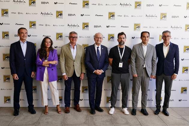 Official presentation of the second edition of San Diego Comic Con Málaga Photo from the official presentation of the second edition of San Diego Comic Con Málaga September 10, 2026, in Málaga, Andalusia, Spain The event was attended by the Second Vice President and Minister of Tourism, Justice, Deregulation, and Local Administration, Manuel Gavira; the Minister of Artificial Intelligence, Digital Development, and Public Administration, José Antonio Nieto; the mayor of Málaga, Francisco de la Torre; and the CEO of San Diego Comic-Con Málaga, Fernando Piquer. SEPTEMBER 10, 2026, in Málaga, Málaga, Spain Copyright: xÃlexxZeax 7762602