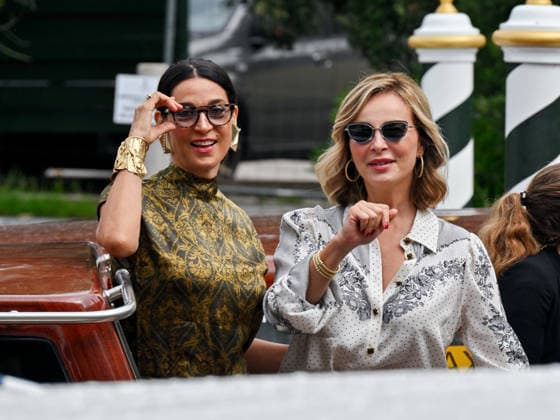 Entertainment Bilder des Tages IPA88349220 - Venice, 83rd Venice International Film Festival 2026 - Day 9 - Arrivals at the Excelsior Hotel™s pier - Pictured: Donatella Finocchiaro, Violante Placido  Copyright: xManuelexMangiarottix xPoolxPhotoxEventsx08x IPA88349220