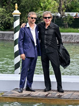 IPA88349166 - Venice, 83rd Venice International Film Festival 2026 Day 9 Arrivals at the Excelsior Hotel™s pier Pictured: Francesco Carrozzini, Renzo Rosso  Copyright: xManuelexMangiarottix xPoolxPhotoxEventsx08x IPA88349166