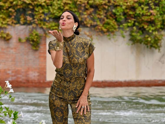 IPA88348051 - Venice, 83rd Venice International Film Festival 2026 - Day 9 - Arrivals at the Excelsior Hotel™s pier - Pictured: Donatella Finocchiaro  Copyright: xManuelexMangiarottix xPoolxPhotoxEventsx08x IPA88348051