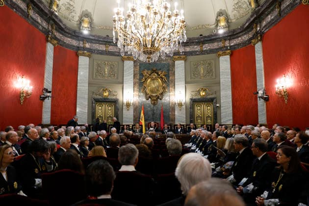 Spain s King Felipe VI (C) chairs the opening ceremony of the Judicial Year at the Supreme Court in Madrid, Spain, 10 September 2026. Judicial Year opening ceremony in Madrid !ACHTUNG: NUR REDAKTIONELLE NUTZUNG!  Copyright: xJ.J.Guillenx GRAF3520 20260910-55021358009_1