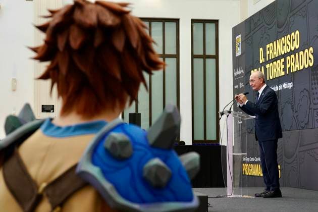 Official presentation of the second edition of San Diego Comic Con Málaga Photo of Málaga’s mayor, Francisco de la Torre, at the official presentation of the second edition of San Diego Comic Con Málaga September 10, 2026, in Málaga, Andalusia, Spain The event was attended, the Second Vice President and Regional Minister of Tourism, Justice, Deregulation, and Local Administration, Manuel Gavira; the Regional Minister of Artificial Intelligence, Digital Development, and Public Administration, José Antonio Nieto; and the CEO of San Diego Comic Con Málaga, Fernando Piquer. September 10, 2026, in Málaga, Málaga, Spain Copyright: xÃlexxZeax 7762823