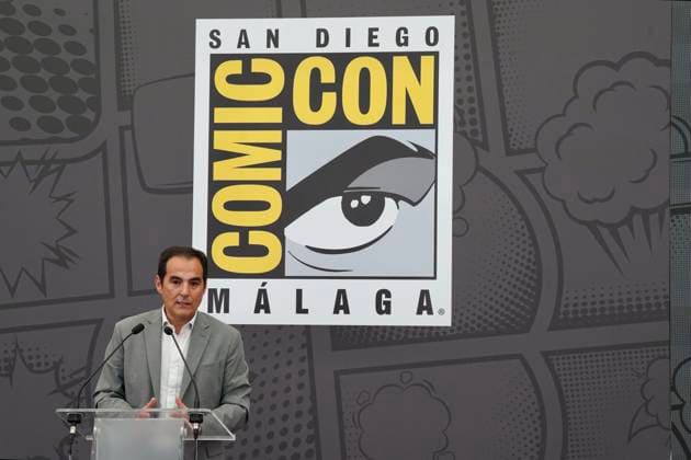 Official presentation of the second edition of San Diego Comic Con Málaga Photo of José Antonio Nieto, Regional Minister of Artificial Intelligence, Digital Development, and Public Administration, at the official presentation of the second edition of San Diego Comic Con Málaga September 10, 2026, in Málaga, Andalusia, Spain The event was attended by, the Second Vice President and Regional Minister of Tourism, Justice, Deregulation, and Local Administration, Manuel Gavira; the mayor of Málaga, Francisco de la Torre; and the CEO of San Diego Comic Con Málaga, Fernando Piquer. September 10, 2026, in Málaga, Andalusia, Spain Copyright: xÃlexxZeax 7762815