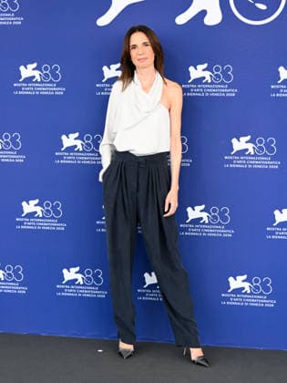IPA88350363 - Venice, 83rd Venice International Film Festival 2026 - Day 9. Photocall for the TV series Peccato. Pictured: Emanuela Fanelli  Copyright: xAlbertoxTerenghix xPoolxPhotoxEventsx08x IPA88350363