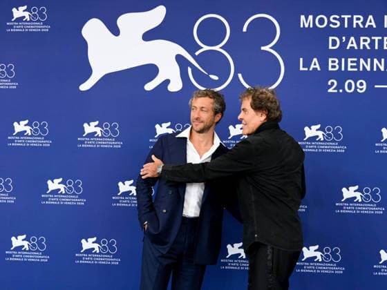 IPA88351666 - Venice, 83rd Venice International Film Festival 2026 - Day 9. Photocall for the film Be Brave. Pictured: Francesco Carrozzini, Renzo Rosso  Copyright: xAlbertoxTerenghix xPoolxPhotoxEventsx08x IPA88351666
