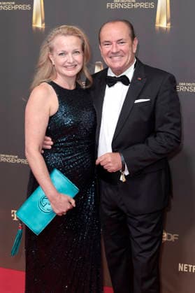 Wolfram Kons with his wife Alexa Apermann at the 2026 German Television Awards ceremony at the Confex Center in Cologne, September 9, 2026 Foto:xR.xSchmiegeltx xFuturexImagex fernsehpreis_6802