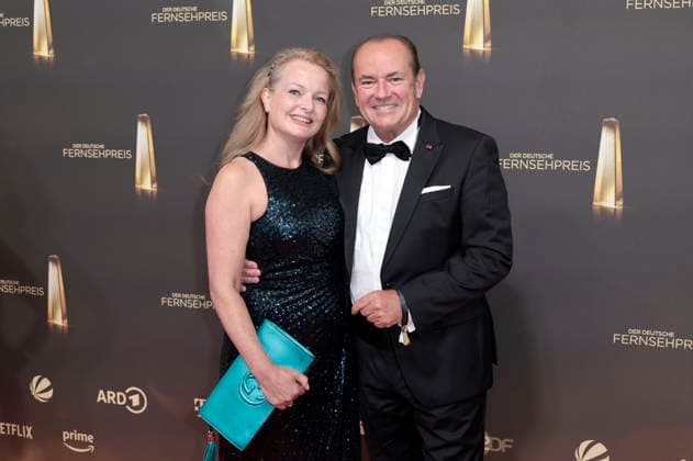Wolfram Kons with his wife Alexa Apermann at the 2026 German Television Awards ceremony at the Confex Center in Cologne, September 9, 2026 Foto:xR.xSchmiegeltx xFuturexImagex fernsehpreis_6803