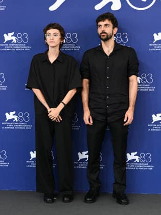 IPA88352931 - Venice, 83rd Venice International Film Festival 2026 - Day 9 - NAZA photocall. Pictured: Yuval Abraham and Rachel Szor  Copyright: xAlbertoxTerenghi PoolxPhotoxEvenx xPoolxPhotoxEventsx08x IPA88352931