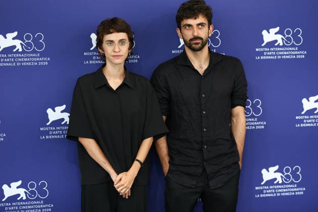 September 10, 2026, Venice Lido, Veneto, Italy: RACHEL SZOR and YUVAL ABRAHAM during the Naza photocall at the 83rd Venice Film Festival at Sala Grande in Venice Lido, Italy. Venice Lido Italy  - ZUMAc179 20260910_zep_c179_009 Copyright: xMickaelxChavetx