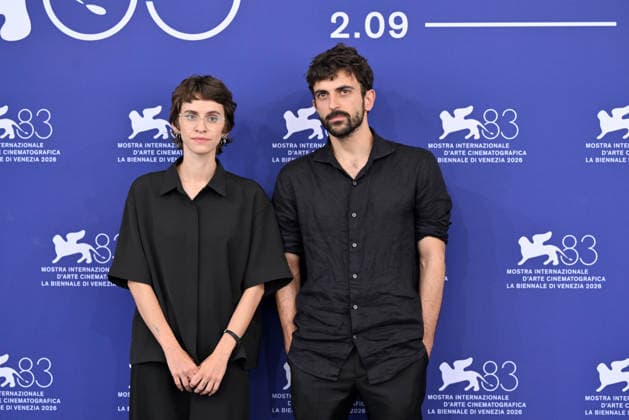 September 10, 2026, Venice, Rome, Italy: Directors Rachel Szor and Yuval Abraham during the photocall of the film Naza , 83Ã¢Â¬Ã¢ ˜ Venice Film Festival. Venice, 10 09 2026 Venice Italy  - ZUMAa289 20260910_zia_a289_035 Copyright: xMariaxLauraxAntonellix xAgfx