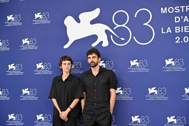 September 10, 2026, Venice, Rome, Italy: Directors Rachel Szor and Yuval Abraham during the photocall of the film Naza , 83Ã¢Â¬Ã¢ ˜ Venice Film Festival. Venice, 10 09 2026 Venice Italy  - ZUMAa289 20260910_zia_a289_036 Copyright: xMariaxLauraxAntonellix xAgfx