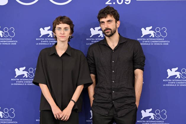 September 10, 2026, Venice, Rome, Italy: Directors Rachel Szor and Yuval Abraham during the photocall of the film Naza , 83Ã¢Â¬Ã¢ ˜ Venice Film Festival. Venice, 10 09 2026 Venice Italy  - ZUMAa289 20260910_zia_a289_039 Copyright: xMariaxLauraxAntonellix xAgfx