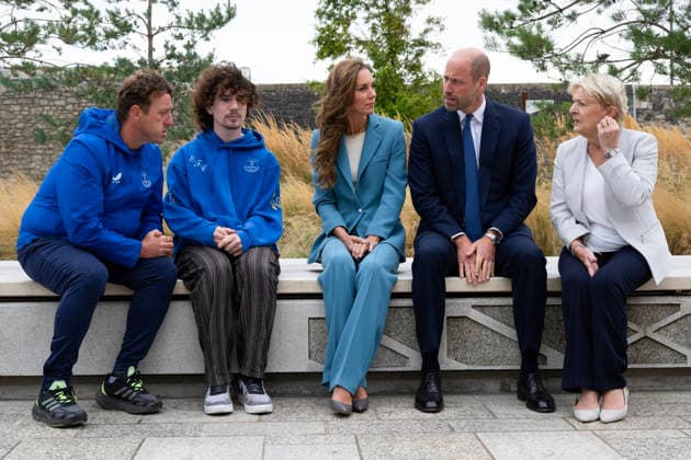 . 10 09 2026. Liverpool, United Kingdom. Prince William and Kate Middleton , the Prince and Princess of Wales, at a suicide prevention event at Everton Football Club in Liverpool, United Kingdom.  xPoolx xi-Imagesx IIM-26998-0001