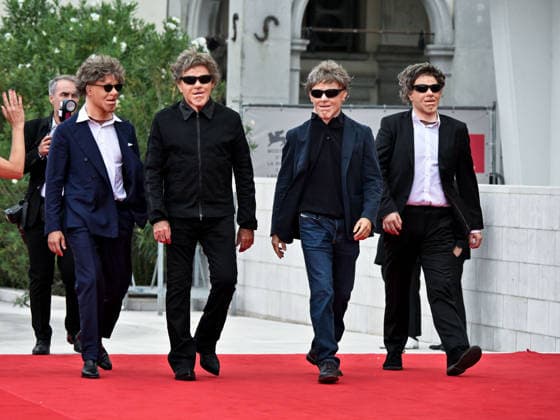 IPA88356588 - Venice, 83rd Venice International Film Festival 2026 - Night 9. Red Carpet for the film Be Brave. Pictured: Roberto Beragnoli, Lorenzo Mieli, Renzo Rosso, Francesco Carrozzini, and Marco Pianigiani  Copyright: xSimonexComix xPoolxPhotoxEventsx08x IPA88356588