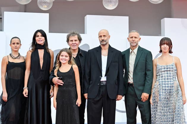 September 10, 2026, Venice, Rome, Italy: Renzo Ross, Arianna Alessi, and Sydne Rosso and guests on the red carpet for the film Be Brave, at the 83rd Venice Film Festival. Venice, September 10, 2026 Venice Italy  - ZUMAa289 20260910_zia_a289_064 Copyright: xMlax xAgfx