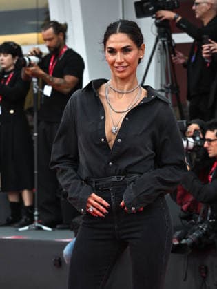 IPA88357409 - Venice, 83rd Venice International Film Festival 2026 - Night 9. Red Carpet for the film Be Brave. Pictured: Melissa Satta  Copyright: xSimonexComix xPoolxPhotoxEventsx08x IPA88357409