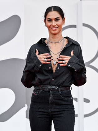 IPA88357427 - Venice, 83rd Venice International Film Festival 2026 - Night 9. Red Carpet for the film Be Brave. Pictured: Melissa Satta  Copyright: xSimonexComix xPoolxPhotoxEventsx08x IPA88357427