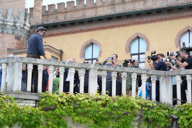 Arrives at Lido dock in Italy - 10 Sep 2026 Pierfrancesco Favino seen at the Hotel Excelsior pier in Lido for 83 Venice Film festival. Venice Lido Italy Copyright: xMarioxCartellix xSOPAxImagesx _DSC2811