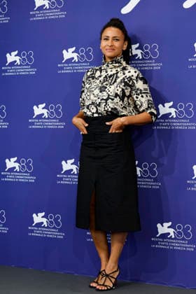 September 10, 2026, Venice, ITALY: French actor LÃ onie Simaga poses for the photocall of ˜Un peu avant minuit during the 83rd Venice Film Festival in Venice, Italy, 10 September 2026. The movie is presented in official competition Venezia83 at the festival running from 02 to 12 September 2026. ANSA FABIO FRUSTACI. Venice ITALY  - ZUMAa110 20260910_zaf_a110_022 Copyright: xFabioxFrustacix