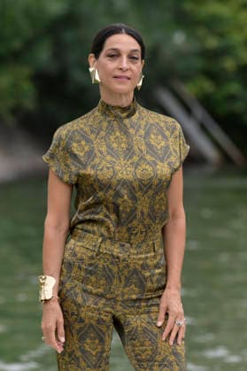 Arrives at Lido dock in Italy - 10 Sep 2026 Donatella Finocchiaro seen at the Hotel Excelsior pier in Lido for 83 Venice Film festival. Venice Lido Italy Copyright: xMarioxCartellix xSOPAxImagesx _DSC3048