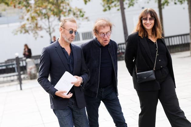 Funeral of Jean Paul Rappeneau at St. Sulpice Church French director Jean Paul Rappeneau s funeral 459570 September 10, 2026 France Souchon, Alain  Copyright: xLionelxGuericolasx xStarfacex STAR_459570_016