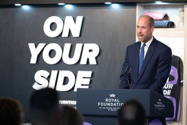 The Prince and Princess of Wales attend the launch of On Your Side: A Suicide Prevention Toolkit for People in Sport The Prince and Princess of Wales attend the launch of On Your Side: A Suicide Prevention Toolkit for People in Sport on World Suicide Prevention Day, at Hill Dickinson Stadium, Liverpool, UK, on the 10th September 2026. Picture by Shirlaine Forrest WPA-Pool Liverpool Hill Dickinson Stadium Merseyside UK  WHA-0831