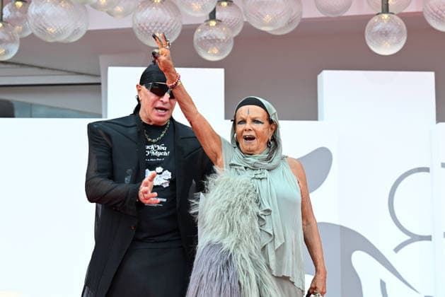 September 10, 2026, Venice, Rome, Italy: Rick Owens and MichÃ¢oeÃ‚Â¿le Lamy on the red carpet for the film Be Brave, 83rd Venice Film Festival. Venice, September 10, 2026 Venice Italy  - ZUMAa289 20260910_zia_a289_140 Copyright: xMariaxLauraxAntonellix xAgfx
