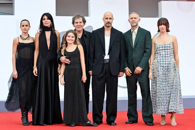 September 10, 2026, Venice, Rome, Italy: Renzo Ross, Arianna Alessi, Sydne Rosso, and guests on the red carpet for the film Be Brave, at the 83rd Venice Film Festival. Venice, September 10, 2026 Venice Italy - ZUMAa289 20260910_zia_a289_157 Copyright: xMlax xAgfx