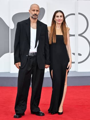 IPA88359624 - Venice, 83rd Venice International Film Festival 2026 - Night 9. Red Carpet for the film Be Brave. Pictured: Andrea Rosso, Fabiola Di Virgilio  Copyright: xSimonexComix xPoolxPhotoxEventsx08x IPA88359624