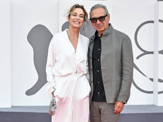 IPA88359528 - Venice, 83rd Venice International Film Festival 2026 - Night 9. Red Carpet for the film Be Brave. Pictured: Carlo Capasa, Stefania Rocca  Copyright: xSimonexComix xPoolxPhotoxEventsx08x IPA88359528