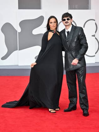 IPA88359592 - Venice, 83rd Venice International Film Festival 2026 - Night 9. Red Carpet for the film Be Brave. Pictured: Lucia Pizzuti, Fabio Rovazzi  Copyright: xSimonexComix xPoolxPhotoxEventsx08x IPA88359592