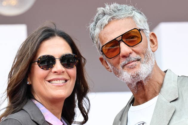 September 10, 2026, Venice, Rome, Italy: Susanna Biondo and Rosario Fiorello on the red carpet for the film Be Brave, at the 83rd Venice Film Festival. Venice, September 10, 2026 Venice Italy  - ZUMAa289 20260910_zia_a289_171 Copyright: xMlax xAgfx