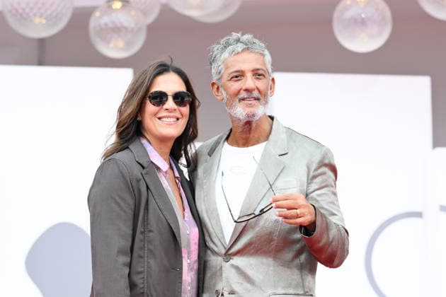 September 10, 2026, Venice, Rome, Italy: Susanna Biondo and Rosario Fiorello on the red carpet for the film Be Brave, at the 83rd Venice Film Festival. Venice, September 10, 2026 Venice Italy  - ZUMAa289 20260910_zia_a289_177 Copyright: xMlax xAgfx