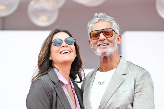 September 10, 2026, Venice, Rome, Italy: Susanna Biondo and Rosario Fiorello on the red carpet for the film Be Brave, at the 83rd Venice Film Festival. Venice, September 10, 2026 Venice Italy  - ZUMAa289 20260910_zia_a289_187 Copyright: xMlax xAgfx