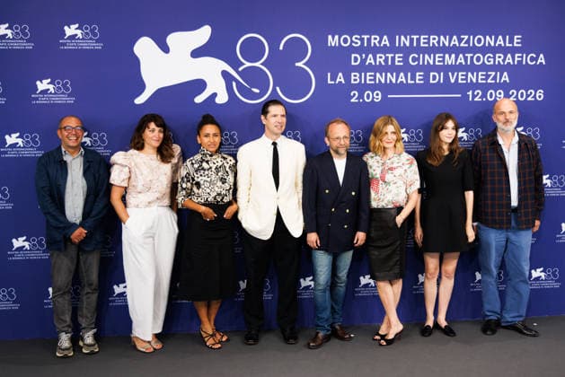 News - ITA: Un Peu Avant Minuit Photocall - The 83rd Venice International Film Festival A guest, Audrey Guatelli, Leonie Simaga, Melvil Poupaud, director Nicolas Pariser, Chiara Mastroianni, Anais Demoustier and Emmanuel Agneray attend the Un Peu Avant Minuit Photocall during the 83rd Venice International Film Festival at Palazzo del Casino on September 10, 2026 in Venice, Italy. Photo: Cinzia Camela. Lido di Venezia Palazzo del Casino Italy Copyright: xCinziaxCamelax xLiveMediax LPN_2661872