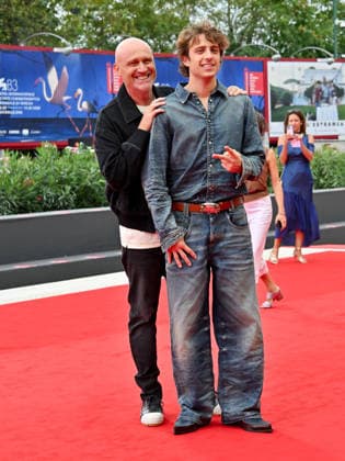 IPA88358733 - Venice, 83rd Venice International Film Festival 2026 - Night 9 - Be Brave Red Carpet - Pictured: Sangiovanni, Rudy Zerby  Copyright: xManuelexMangiarottix xPoolxPhotoxEventsx08x IPA88358733