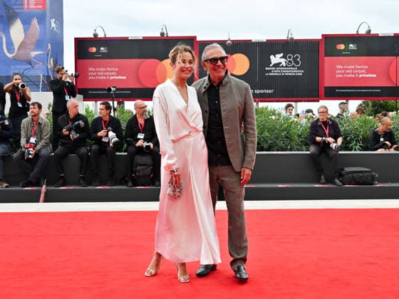 IPA88358777 - Venice, 83rd Venice International Film Festival 2026 - Night 9 - Be Brave red carpet - Pictured: Ennio Capasa, Stefania Rocca  Copyright: xManuelexMangiarottix xPoolxPhotoxEventsx08x IPA88358777