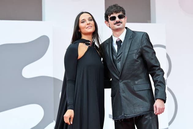 September 10, 2026, Venice, Rome, Italy: Fabio Rovazzi and his partner Lucia Pizzuti on the red carpet for the film Be Brave, at the 83rd Venice Film Festival. Venice, September 10, 2026 Venice Italy  - ZUMAa289 20260910_zia_a289_217 Copyright: xMlax xAgfx