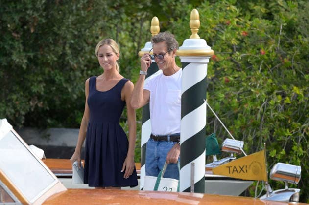 Gloria Tonon and Alessandro Benetton at the launch from the pier of the Hotel Excelsior at the 2026 Venice Biennale 83rd Venice International Film Festival Venice, September 10, 2026 Foto:xA.xM.xTinghinox xFuturexImagex benetton_6902
