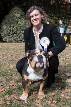 September 10, 2026, London, England, United Kingdom: Jessica Toale MP and her English bulldog Bertie take part in the Westminster Dog of the Year competition in the Victoria Tower Gardens. The event is a celebration of the unique bond between dogs and their owners, and gives parliamentarians the opportunity to highlight the important work that they ve undertaken in Parliament on dog related matters, whilst promoting responsible dog ownership. London United Kingdom  - ZUMAs371 20260910_zip_s371_026 Copyright: xWiktorxSzymanowiczx