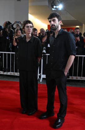 September 10, 2026, Venice, ITALY: Israeli directors Yuval Abraham (R) and Rachel Szor arrive for the premiere of Naza during the 83rd Venice Film Festival in Venice, Italy, 10 September 2026. The movie is presented in official competition Venezia 83 at the festival running from 02 to 12 September 2026. ANSA ETTORE FERRARI Venice ITALY  - ZUMAa110 20260910_zaf_a110_035 Copyright: xEttorexFerrarix
