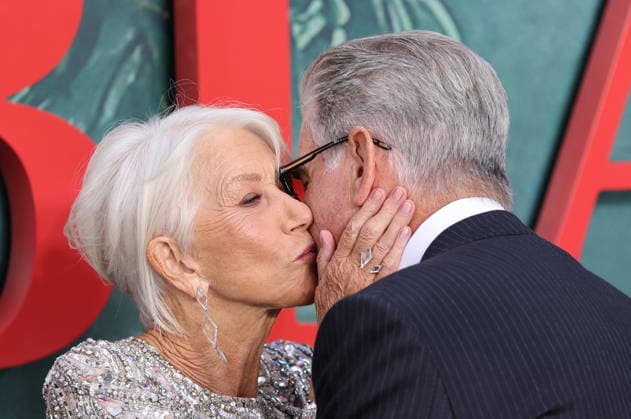 . 10 09 2026. London, United Kingdom. Helen Mirren and Pierce Brosnan at the Mobland - Season Two premiere in London.  xStephenxLockx xi-Imagesx IIM-26997-0006
