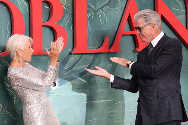 . 10 09 2026. London, United Kingdom. Helen Mirren and Pierce Brosnan at the Mobland - Season Two premiere in London.  xStephenxLockx xi-Imagesx IIM-26997-0007