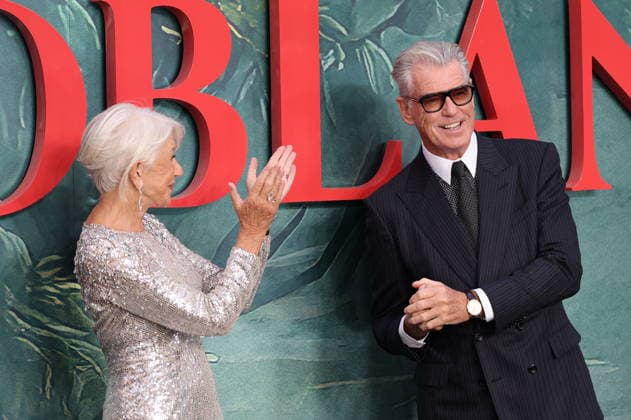 . 10 09 2026. London, United Kingdom. Helen Mirren and Pierce Brosnan at the Mobland - Season Two premiere in London.  xStephenxLockx xi-Imagesx IIM-26997-0012