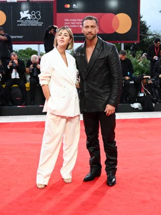 IPA88363535 - Venice, 83rd Venice International Film Festival 2026 - Night 9. Red carpet for the film *UN PEU AVANT MINUIT*. Pictured: Roberta Sinopoli and Claudio Marchisio  Copyright: xAlbertoxTerenghi PoolxPhotoxEvenx xPoolxPhotoxEventsx08x IPA88363535